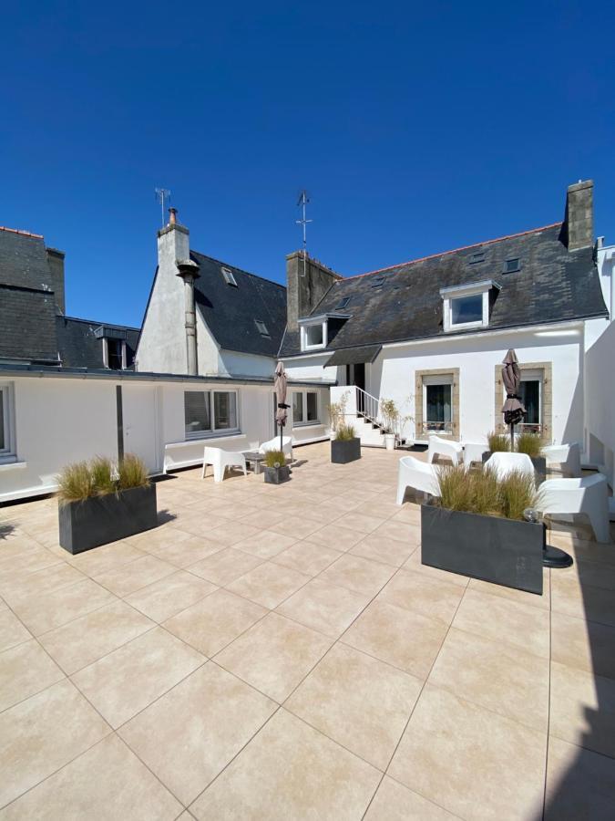 Votre Mini Maison En Plein Coeur Du Centre Ville -Terrasse - Et Parking Prive Sur Place Clos - Draps Et Menage Inclus Concarneau Zewnętrze zdjęcie